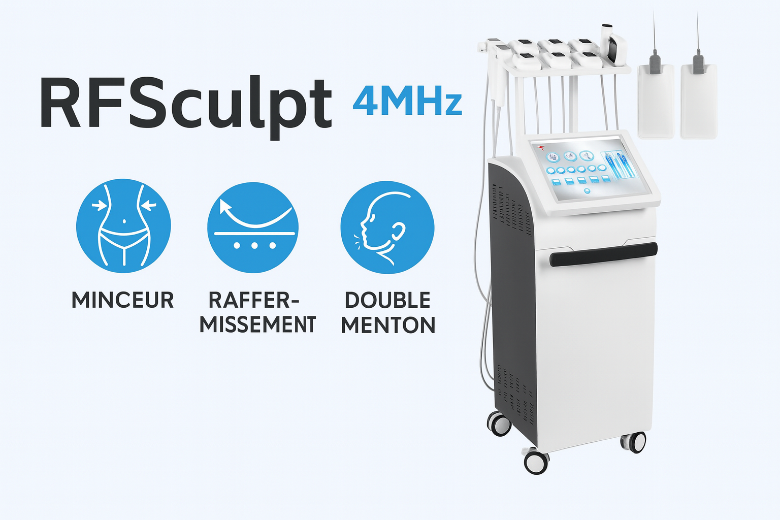 RFSculpt — Machine de Sculpture Corporelle par RF Monopolaire | Emmalaser