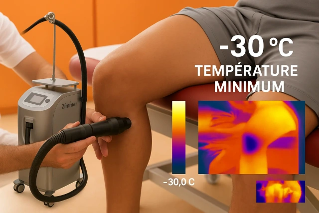 Zimmer Cryo Machine - Appareil de Refroidissement pour Traitements Esthétiques