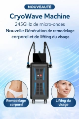 CryoWave  | Machine professionnelle de remodelage corporel par micro-ondes