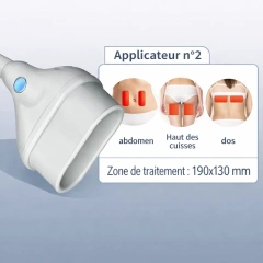 Machine de cryolipolyse 360° refroidissement — 6 poignées & 6 applicateurs | Emmalaser