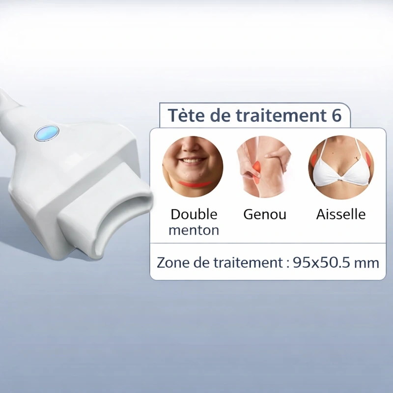 Machine de cryolipolyse 360° refroidissement — 6 poignées & 6 applicateurs | Emmalaser
