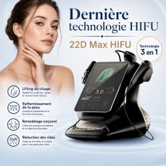 Machine HIFU 22D Max Professionnelle Visage & Corps | Emmalaser