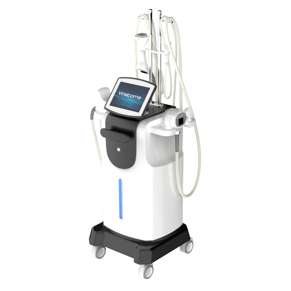 Équipement professionnel Vacuum RF avec aspiration, radiofréquence bipolaire et lumière infrarouge pour soins du corps