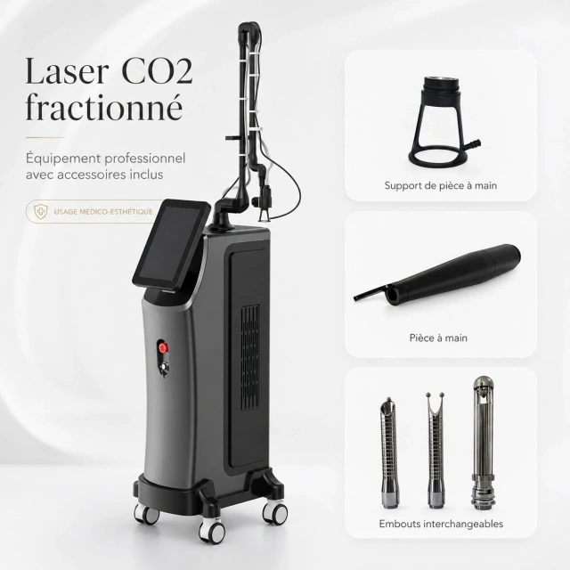 Laser CO2 fractionné professionnel 60W RF | Emmalaser