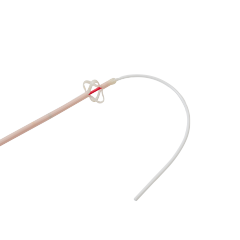 二次进入菊花型引流管