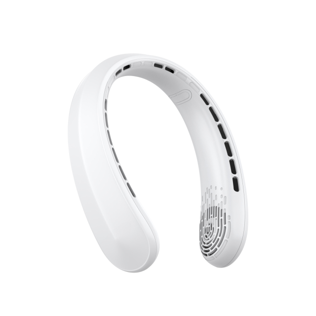 Mijidi - Ventilador de pescoço S10 ventilador portátil ventilador de esporte ao ar livre