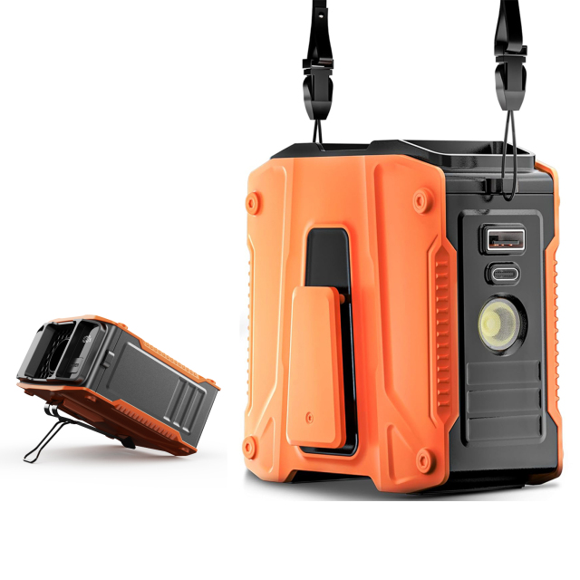 Mijidi- Вентилятор портативный поясной, уличный, рабочий, M40