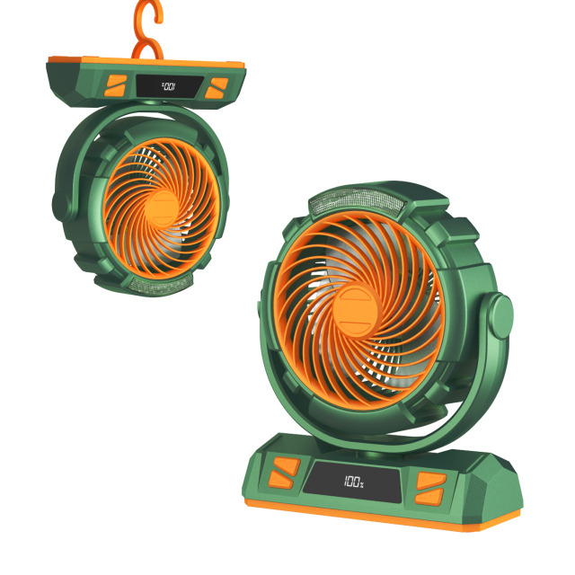 미지디(Mijidi) - 야외 휴대용 캠핑선풍기 M23