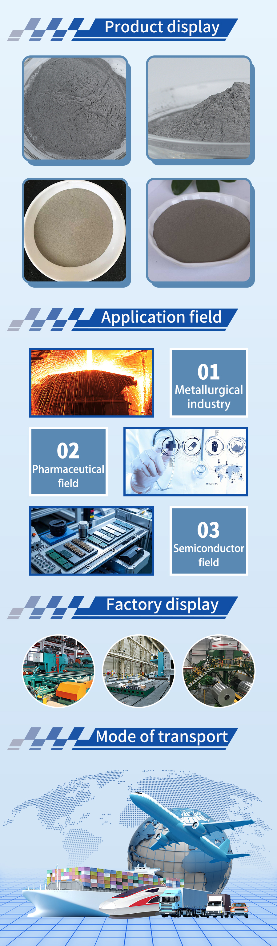 High purity metallic bismuth powder