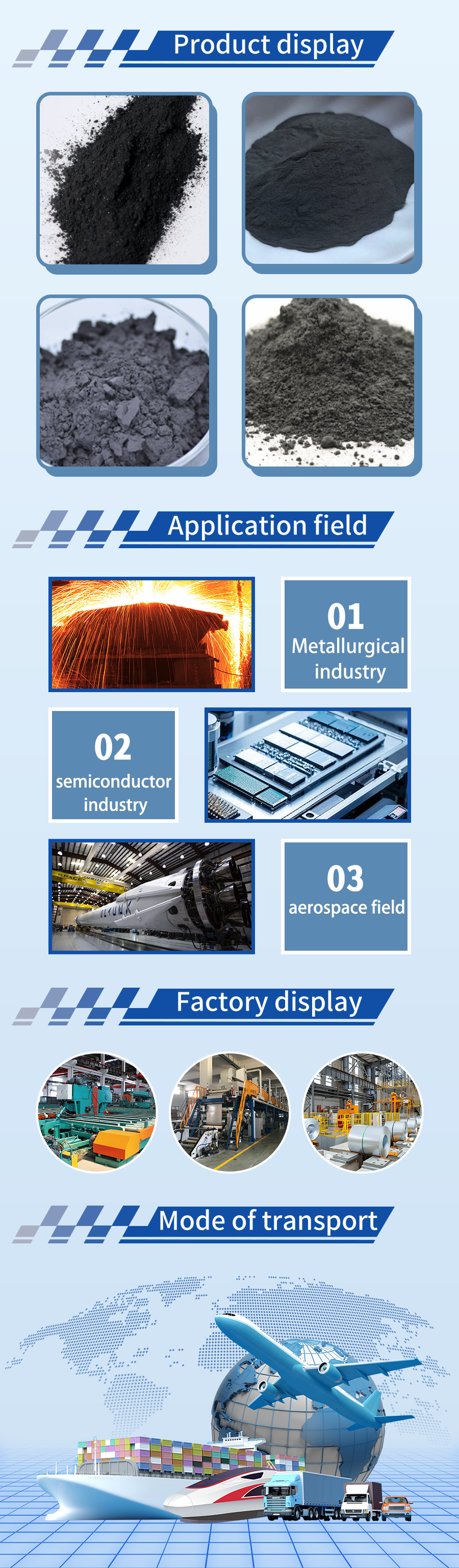 Metallic tellurium powder
