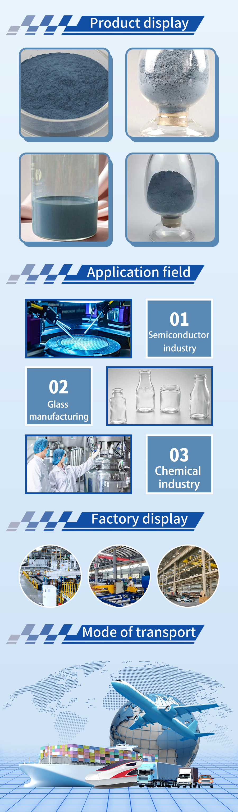 Antimony oxide powder