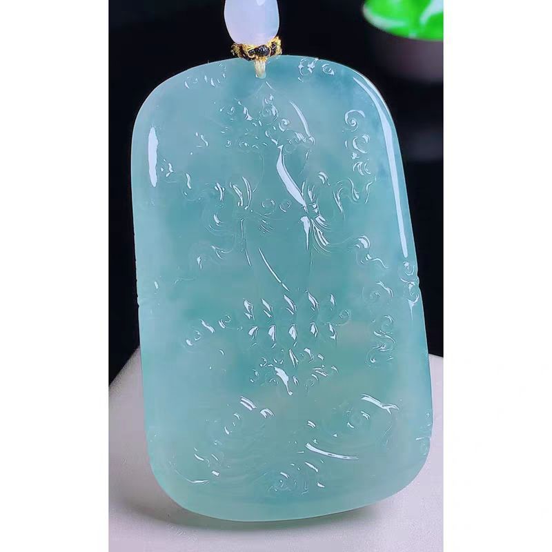 Blue Sky-Blue Thousand-Hand Avalokitesvara Pendant