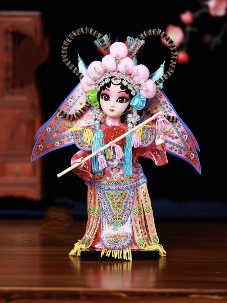 9-Inch Peking Opera Character Dolls