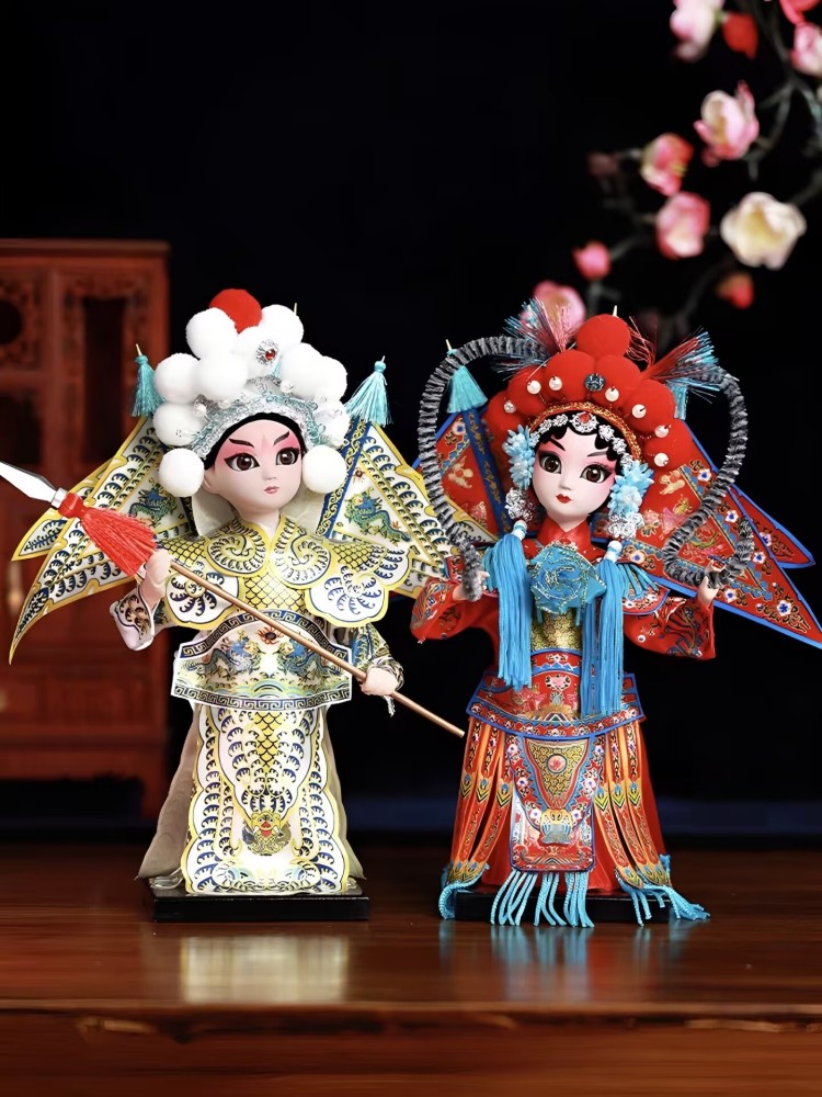 9-Inch Peking Opera Character Dolls