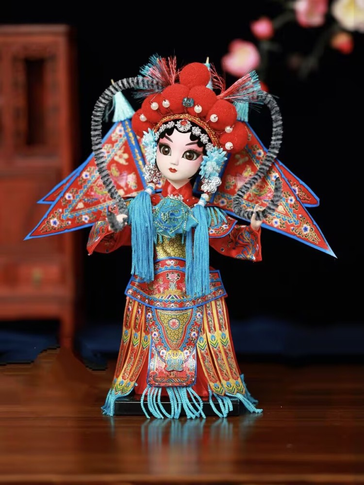 9-Inch Peking Opera Character Dolls