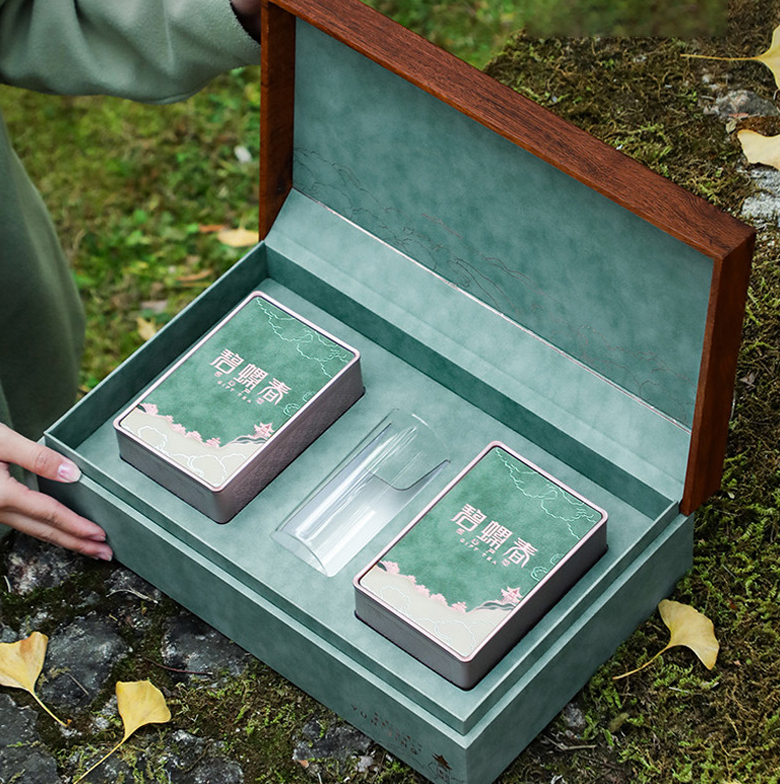 Before Ming Dynasty, Longjing Festival Gifts to Elders Biluochun Tea Gift Boxes Tea Drink Luzhou-flavor Green Tea Wholesale