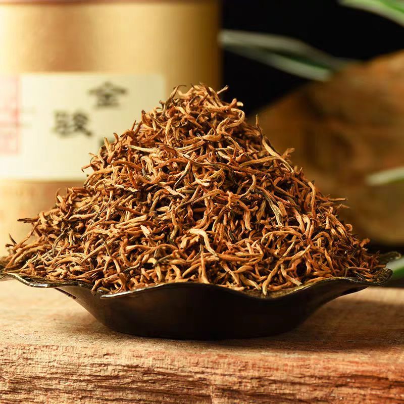 Jinjunmei Black Tea, Special Strong Flavor Tea, New Tea, Authentic Stomach-Warming Black Tea 500g High-End Can