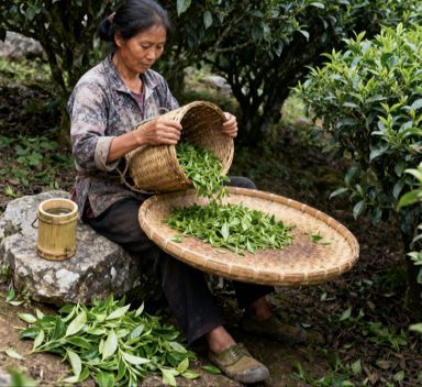 Dayi Pu'er Tea Qianyu Peacock Raw Tea 2018, Yunnan Tea