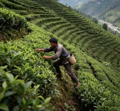 Dayi Pu'er Tea Qianyu Peacock Raw Tea 2018, Yunnan Tea