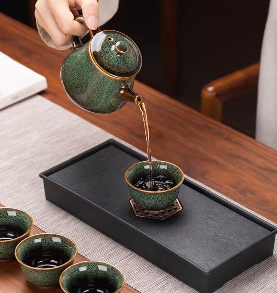 Porcelain Brand Tea Lightweight Portable Ceramic Kung Fu Tea Set (Small)