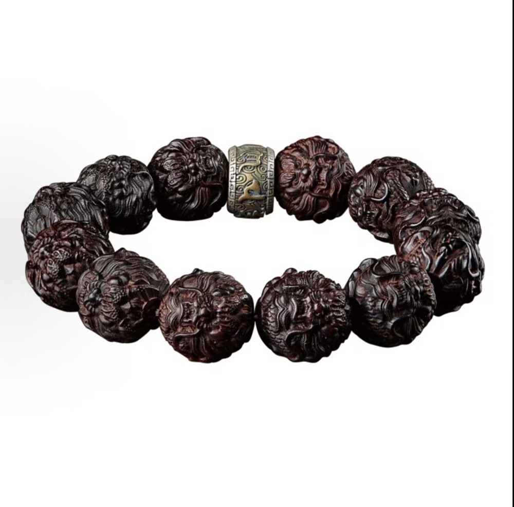 Dominant Dragon Ball Six-Syllable Mantra Bracelet