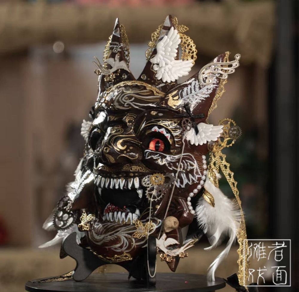 High-end Customized Yuling Nuo Opera Mask