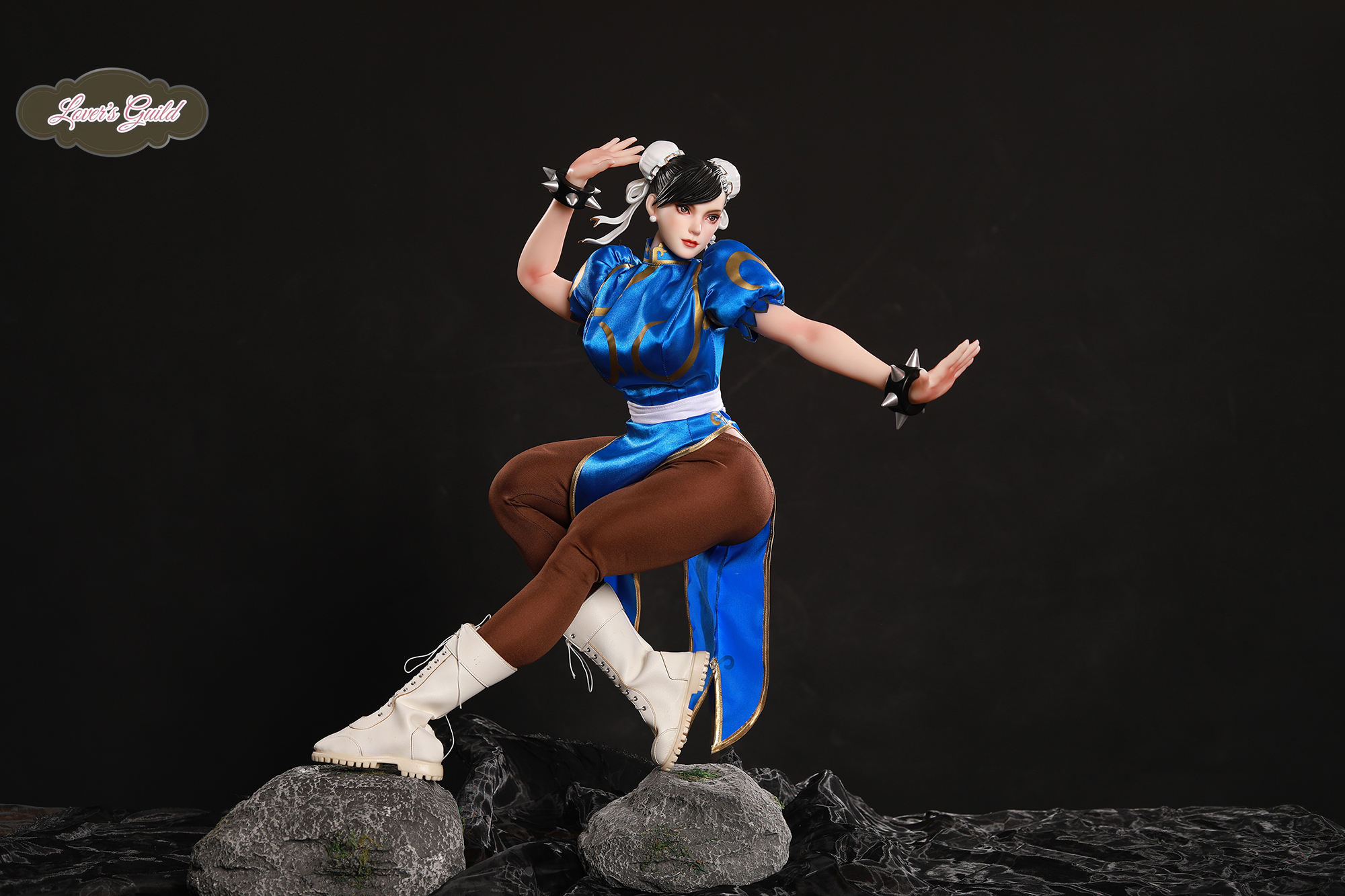 Chun-Li 1/3 scale hentai silicone figure, silicone sex doll cosplay Chun Li,  movable action figure, adult collection