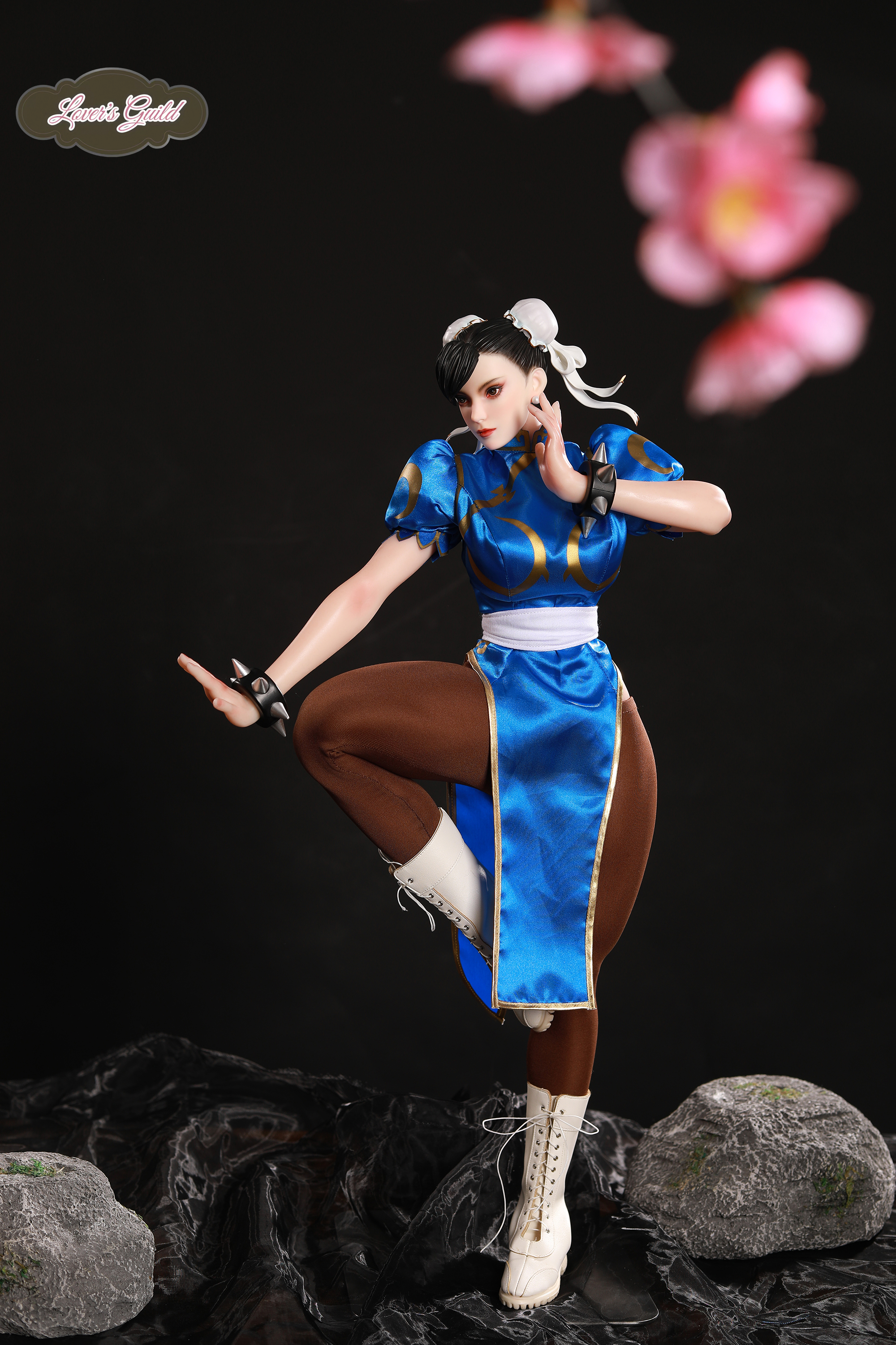 chun li sex doll Chun-Li Street Fighter 1/4 Scale TOPGK Silicone Sex Doll - Lengshi Studio main image 0