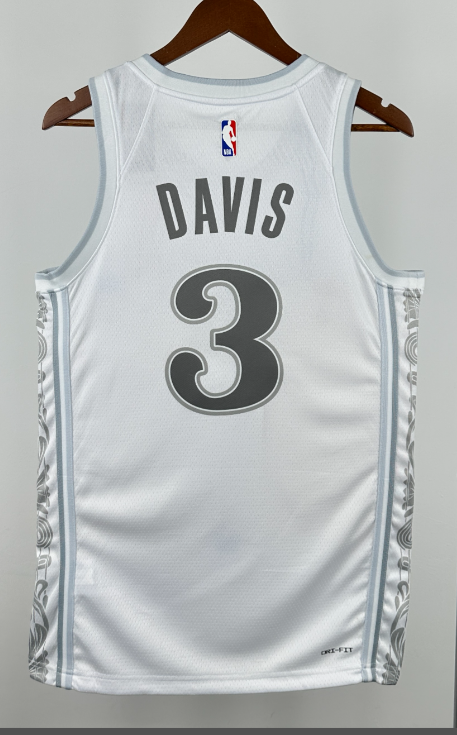 The lone Ranger  NBA basketball jersey, Lakers jersey, adult men's tank top jersey CHRISTIE 00  DAVIS 3