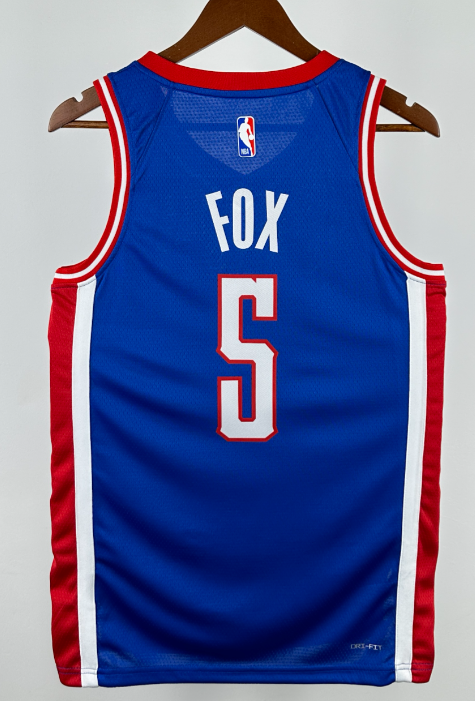 Kings  NBA basketball jersey, 24 25  jersey, adult men's tank top jersey DEROZAN  10 SABONIS 11 FOX 5