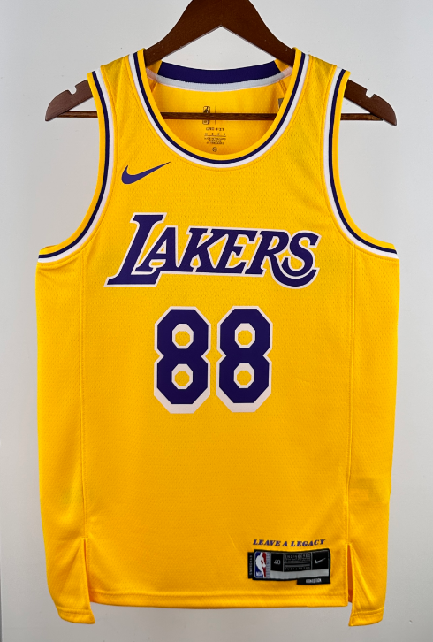 Lakers' Warrior  NBA basketball jersey, Custom names and numbers  Los Angeles Lakers' James adult men's tank top jersey The name and number can be customized
