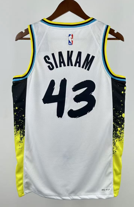 walker NBA basketball jersey, 24 25  jersey, adult men's tank top jersey  KSIAKAM  43  HALIBURTON 0