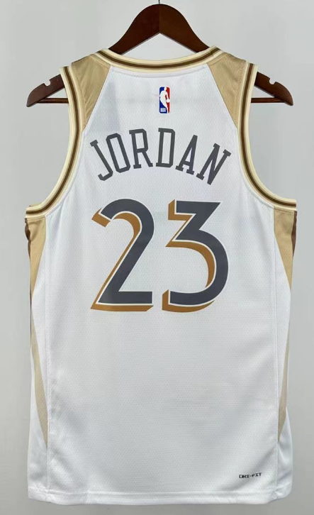 Bulls  NBA basketball jersey, 24 25  jersey, adult men's tank top jersey WHITE 0  JORDAN 23   LAVINE 8