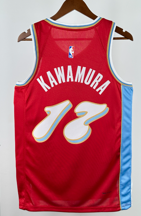 Grizzlies  NBA basketball jersey, 24 25  jersey, adult men's tank top jersey  ROSE 23 MORANT 12  KAWAMURA 17