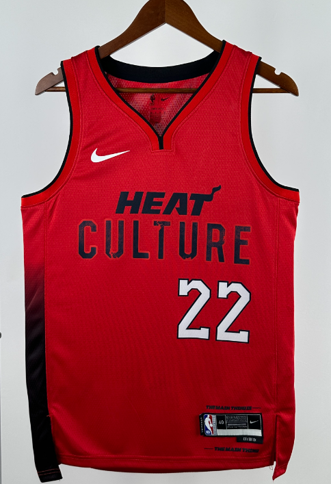 Heat team NBA basketball jersey,24 25  jersey, adult men's tank top jersey JAQUEZ JR.  11   WADE 3  JAMES 6 BUTLER 22  ADEBAYO 13  HERRO 14