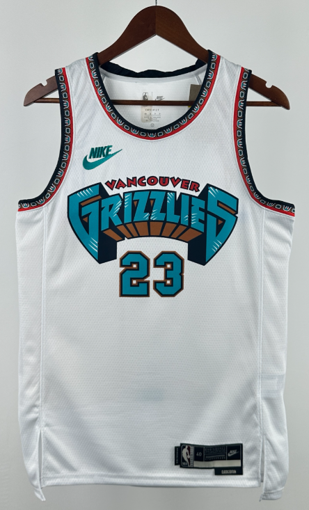 Grizzlies  NBA basketball jersey, 24 25  jersey, adult men's tank top jersey  ROSE 23 MORANT 12  KAWAMURA 17