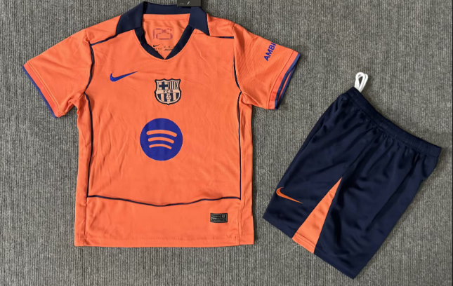 2025 2026 Barcelona  jersey Home and away kids kit 25 26 Barcelona soccer jersey 10-20 days. It will arrive in your country