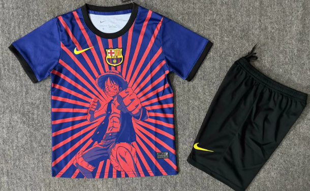 2025 2026 Barcelona  jersey Home and away kids kit 25 26 Barcelona soccer jersey 10-20 days. It will arrive in your country