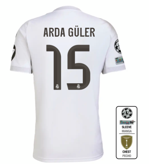 25 26 Real Madrid jerse Home and away 2025 2026 Real Madrid soccer jersey 10-20 days. It will arrive in your country