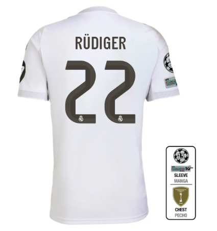 25 26 Real Madrid jerse Home and away 2025 2026 Real Madrid soccer jersey 10-20 days. It will arrive in your country