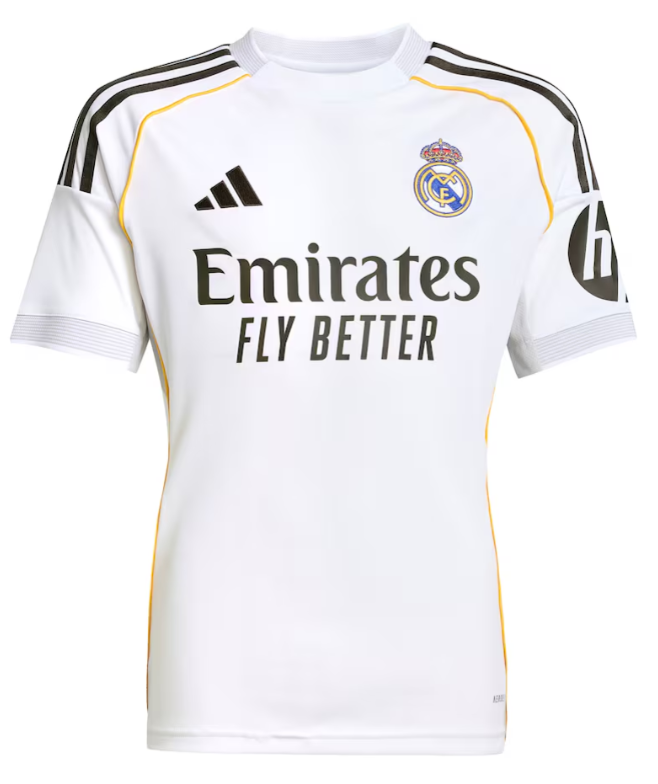 25 26 Real Madrid jerse Home and away 2025 2026 Real Madrid soccer jersey 10-20 days. It will arrive in your country