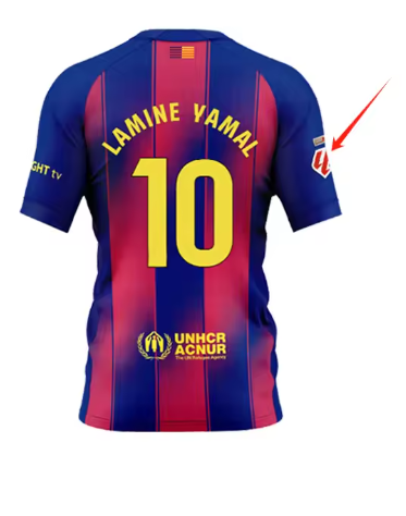 25 26  Barcelona jerse Home and away 2025 2026 Barcelona soccer jersey 10-20 days. It will arrive in your country