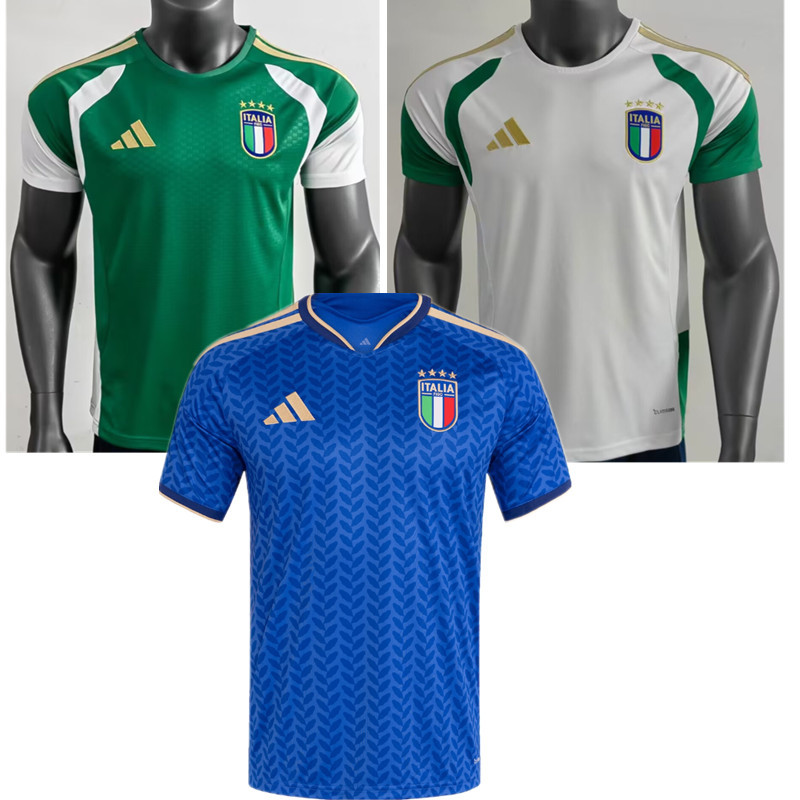 2026 World Cup National Team Italy jersey Home and away New adult 26 27 Italy soccer jersey 10-20 days. It will arrive in your country
