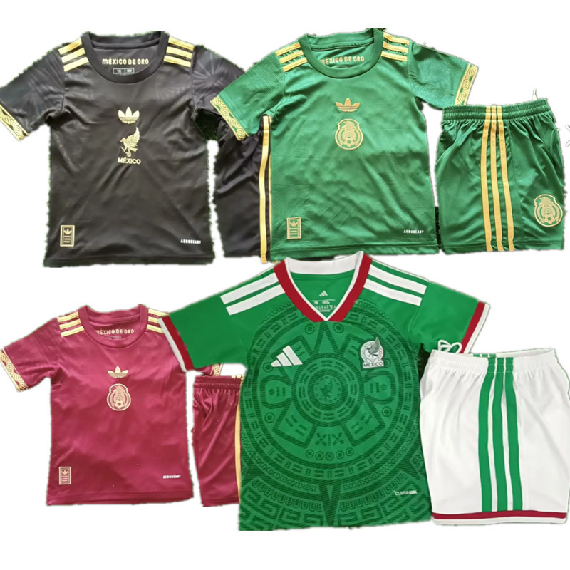 kids kit 2026 World Cup National Team Mexico jersey Home and away 26 27 Mexico  soccer jersey 10-20 days. It will arrive in your country