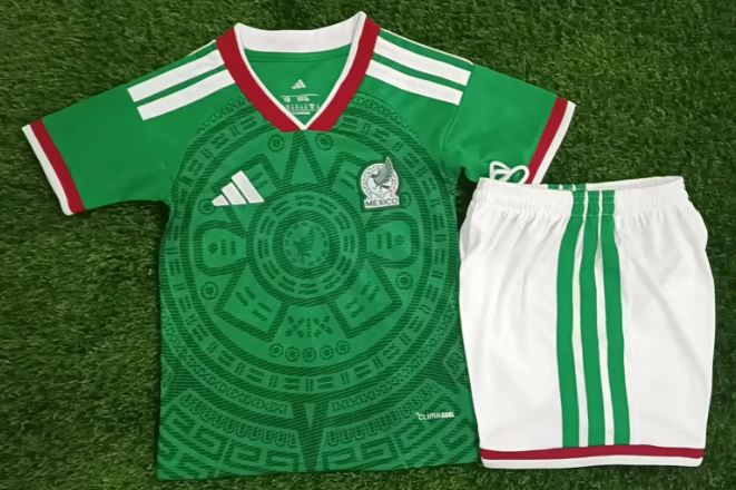 kids kit 2026 World Cup National Team Mexico jersey Home and away 26 27 Mexico  soccer jersey 10-20 days. It will arrive in your country