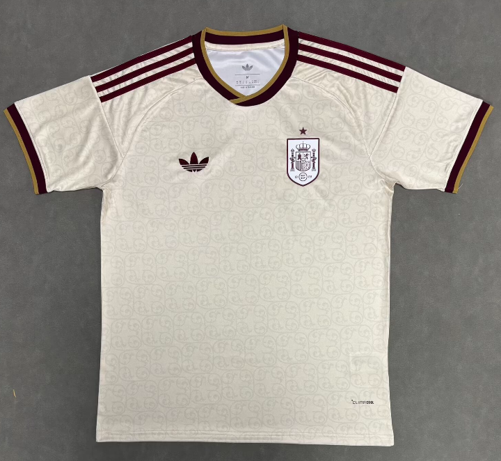 long sleeve 2026 World Cup National Team Spain jersey Home and away New adult 26 27 Spain soccer jersey 10-20 days. It will arrive in your country