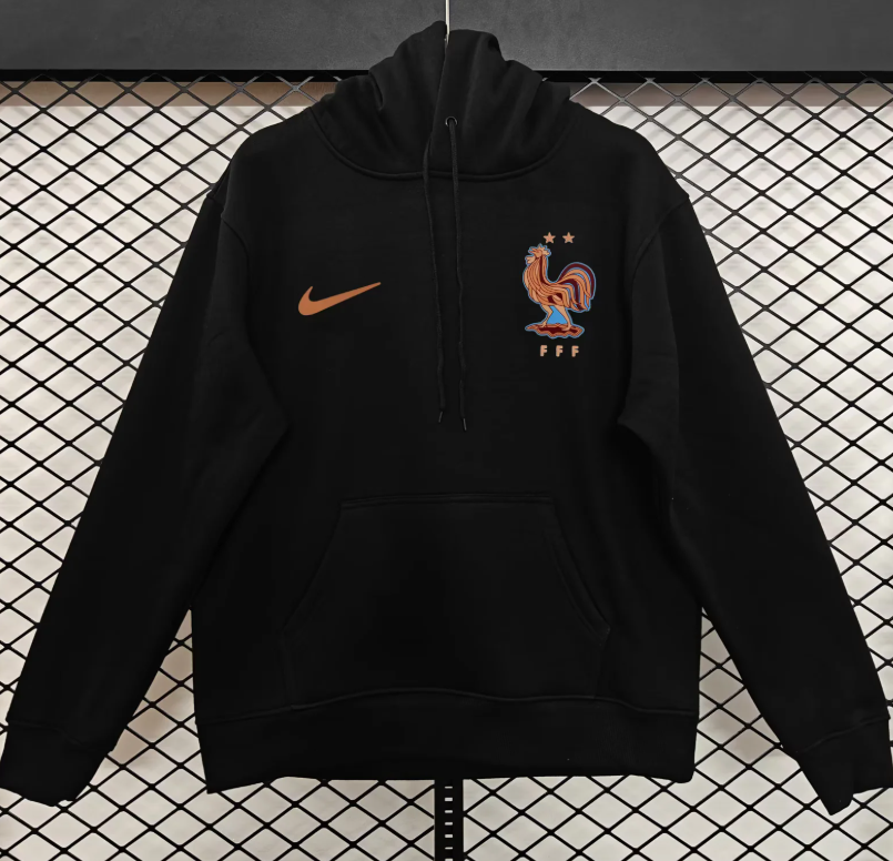 fleece sweatshirt New France training coat jacket jersey Thick fleece pullover and coat adult kit New 26 27 France jacket soccer jersey 10-20 days. It will arrive in your country