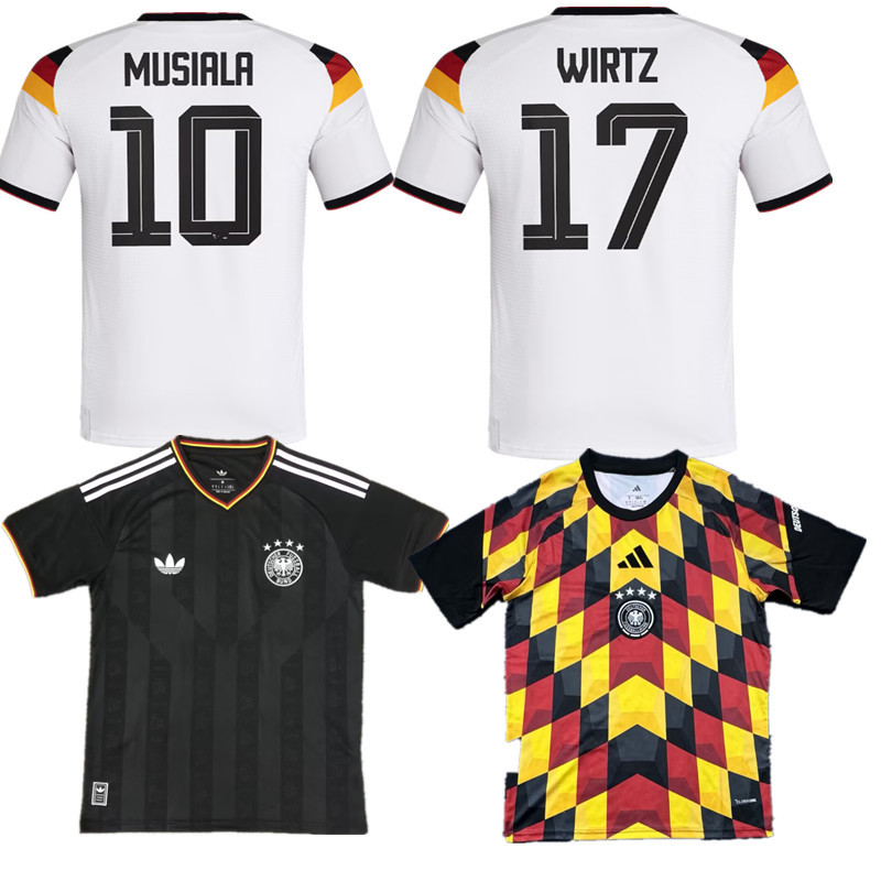 2026 World Cup National Team Germany  jersey Home and away New adult 26 27 Germany soccer jersey 10-20 days. It will arrive in your country