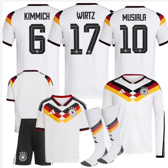 adult  kids kit 2026 World Cup National Team Germany jersey Home and away 26 27 Germany soccer jersey 10-20 days. It will arrive in your country