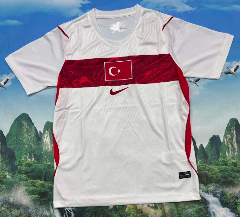 New 2026 Türkiye World Cup National Team Türkiye jersey Home and away New adult 2026 2027 Türkiye soccer jersey 10-20 days. It will arrive in your country